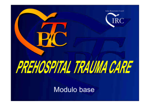 Prehospital trauma Care - Asad Pegaso O.N.L.U.S.