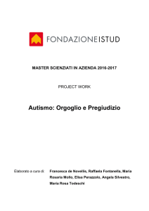 Autismo: Orgoglio e Pregiudizio