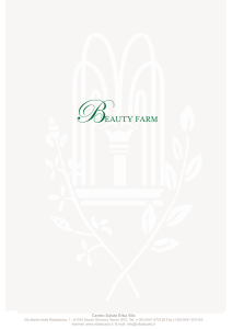 Beauty farm - Villa di Carlo