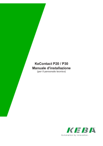 KeContact P20 / P30 Manuale d`installazione