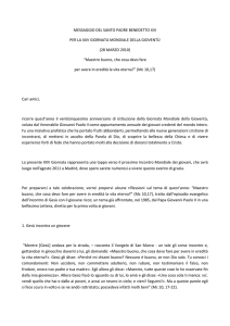 Maestro buono, che cosa devo fare per avere in eredità la vita eterna?