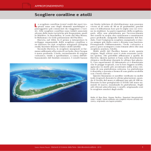 Scogliere coralline e atolli