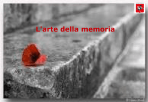 L`arte della memoria - Intranet Regione Toscana