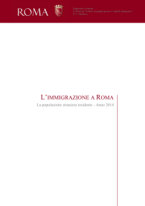 l`immigrazione a roma