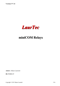 LaurTec miniCOM Relays