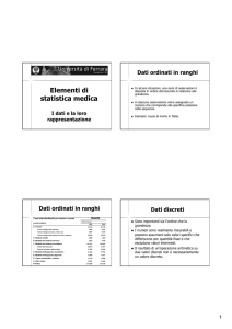 Elementi di statistica medica