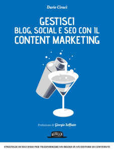Gestisci blog, social e SEO con il Content Marketing