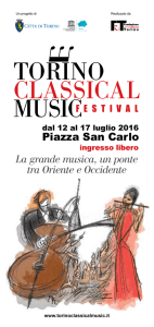programma completo - Torino Classical Music Festival