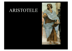 aristotele - Liceo Scientifico Ascanio Landi