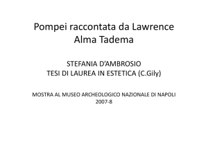 Pompei raccontata da Lawrence Alma Tadema