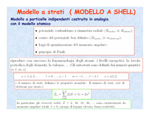 Modello a Shell - (INFN)