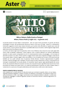 MITO e NATURA - I.C. Verdellino