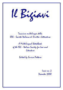 Il Bigiavi_issue 2 - Italian Society for Law and Literature