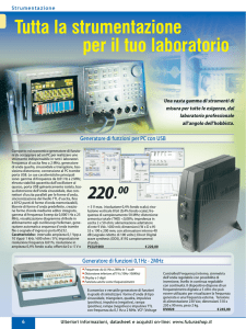 Tutta la strumentazione per il tuo laboratorio