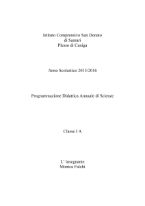 ins.te Falchi Scienze - Istituto Comprensivo San Donato