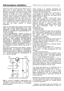 Alimentatore didattico