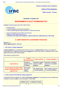 INQUINAMENTO ELETTROMAGNETICO