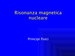 Principi di risonanza magnetica