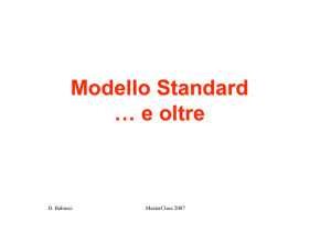 Modello Standard … e oltre