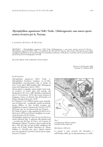 1133-1136 Lastrucci et al - Myriophyllum