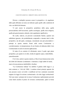 Relazione Dr. Bruno Di Marco COSTITUZIONE