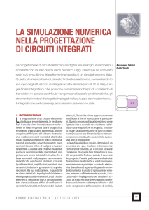 la simulazione numerica nella progettazione di circuiti integrati