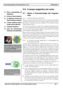 0506 Il campo magnetico nel vuoto