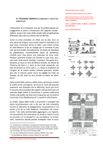 09. PAESAGGI URBANI ( L`attenzione di Le Corbusier (LC) per le