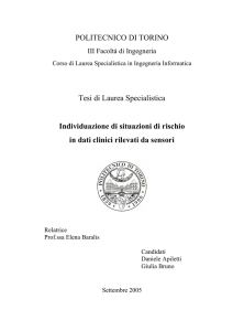 POLITECNICO DI TORINO Tesi di Laurea Specialistica