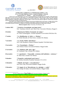 a.a. 2012/2013 Historia magistra vitae ( Cicerone, De Oratore, II) 3