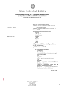 Circolare n. 252057 del 21 marzo 2017 Programa statistico