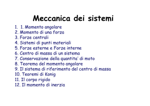 Meccanica dei sistemi