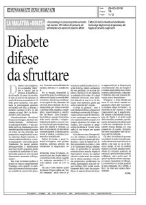 Diabete difese da sfruttare