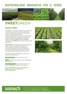 biotecnologie innovative per il verde