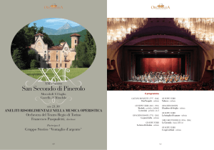 programma Organalia san secondo