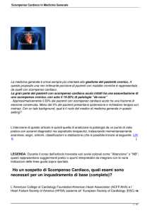 Scompenso Cardiaco in Medicina Generale