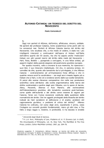 alfonso catania: un teorico del diritto del novecento - I-LEX