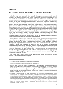 6. La "nuova" gnosi moderna di origine marxista