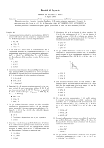 Seconda prova di verifica - testo completo - scarica file pdf