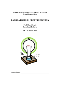 Laboratorio di elettrotecnica