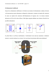 Gli alimentatori stabilizzati