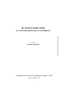 il nuovo part-time