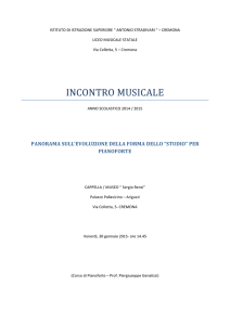 incontro musicale - Istituto Stradivari