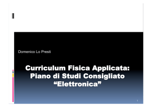Domenico Lo Presti - Dipartimento di Fisica e Astronomia and