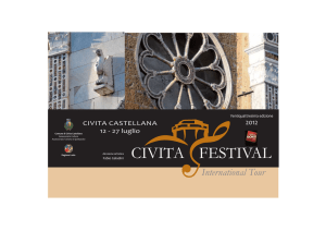 programma 2012 - Civitafestival