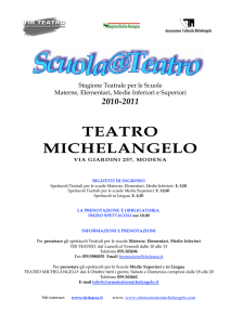 teatro michelangelo