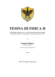 TESINA DI FISICA II - 20-03-05