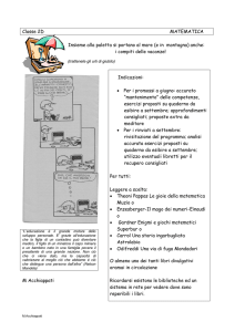 compiti vacanze 2D 1112 - IIS Severi