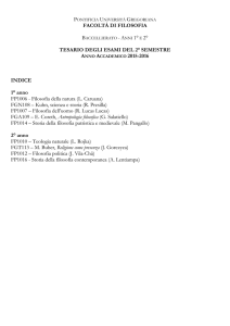 Tesario 2°sem 15-16 pdf - Pontificia Università Gregoriana