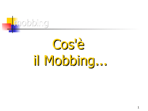 Diapositive Mobbing